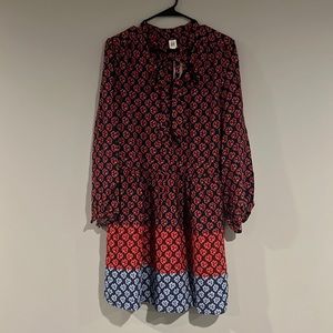 Multi colored floral dress